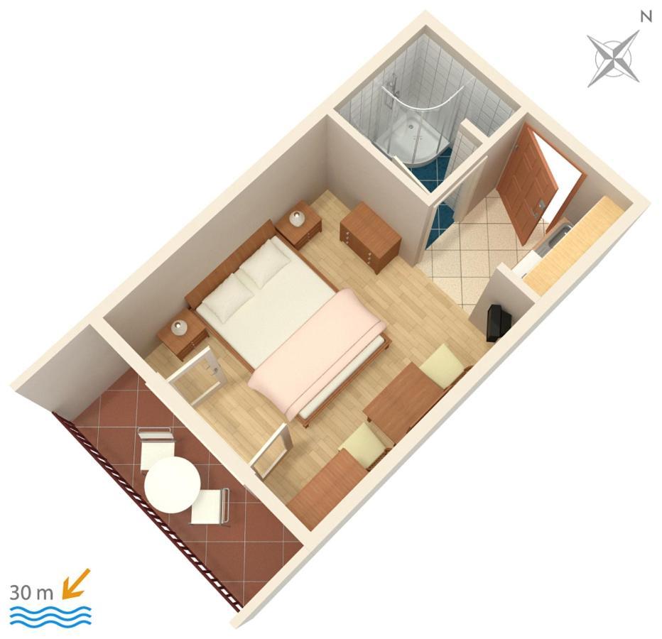 Apartments By The Sea Igrane, Makarska - 311 Esterno foto